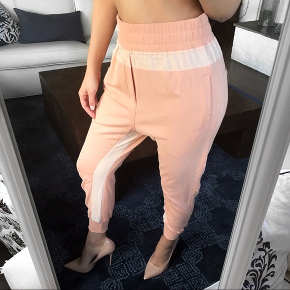 🆕 YOUNG FABULOUS & BROKE 'ODIN' PANTS IN SALMON - Picture 2 of 12